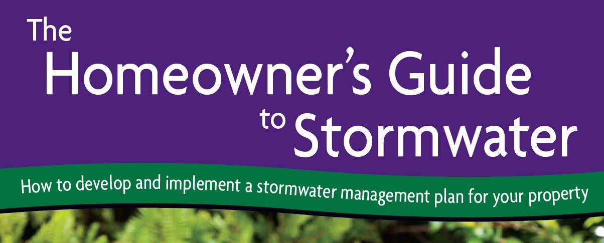 Homeowners guide to Stormwater